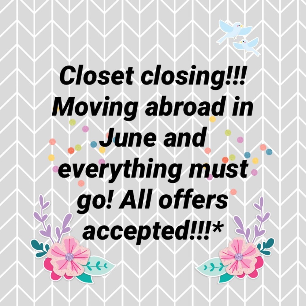 Closet Closing!!!